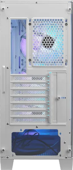 MSI MAG Forge 320R AIRFLOW Beyaz mATX Kasa resmi