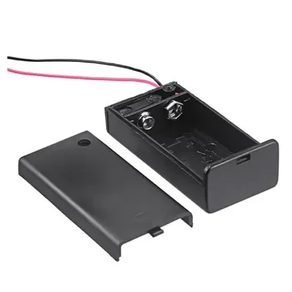 9 Volt Pil Kutusu Kapaklı Açma/Kapama Anahtarlı IC-233D resmi