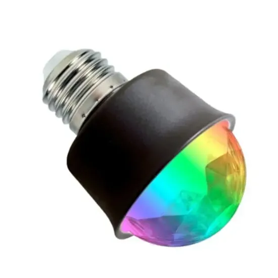 Ledx AL-KX6882 Mini 360 Derece Led 3.3 Watt E27 Duy Rgb Disko Lamba resmi