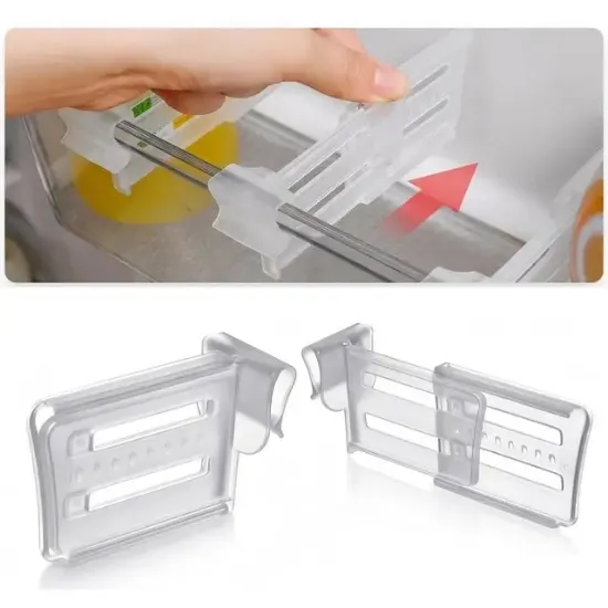 Sunup SN-29131 1 Adet Şeffaf Buzdolabı Yan Kapı Düzenleyici Ayırıcı resmi