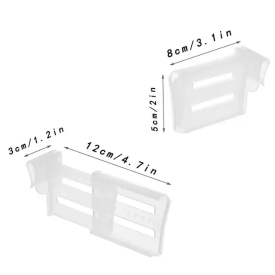 Sunup SN-29131 1 Adet Şeffaf Buzdolabı Yan Kapı Düzenleyici Ayırıcı resmi