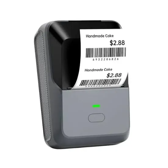 Powermaster PM-29886 Çok Amaçlı Bluetooth Destekli Taşınabilir Akıllı Termal Etiket Yazıcısı resmi
