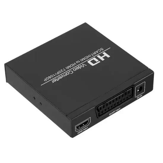 Powermaster PM-14366 Adaptörlü Scart-HDMI to HDMI Çevirici resmi