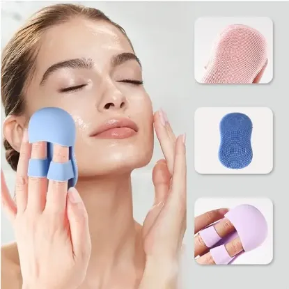 Sunup SN-29144 Silikon Cilt Yüz El Temizleme ve Peeling Fırçası resmi