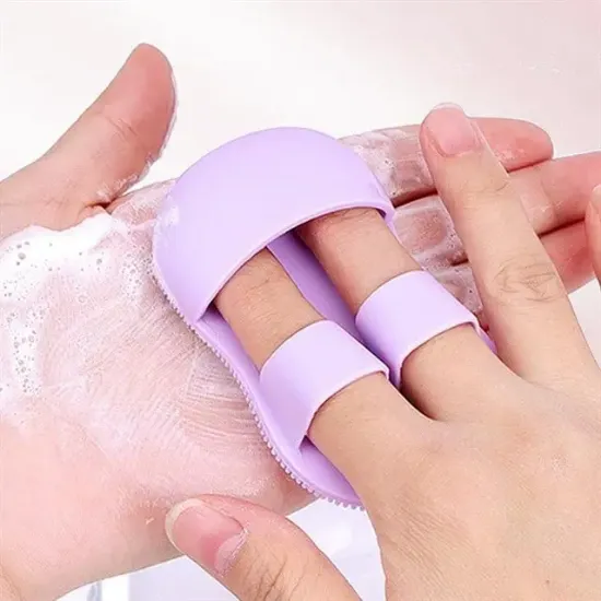 Sunup SN-29144 Silikon Cilt Yüz El Temizleme ve Peeling Fırçası resmi