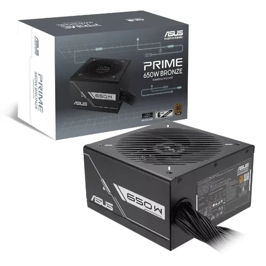 ASUS PRIME-650B-BLACK PSU resmi