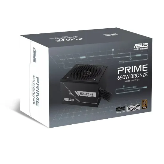 ASUS PRIME-650B-BLACK PSU resmi