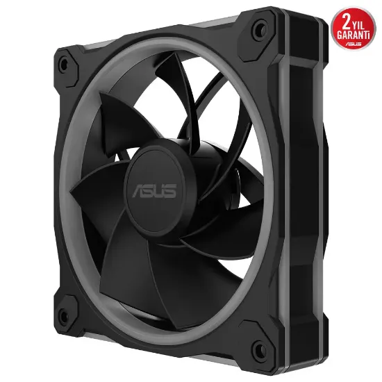 ASUS PRIME MR120 SOĞUTUCU KASA RADYATÖR FANI ARGB 120MM REVERSE SİYAH resmi