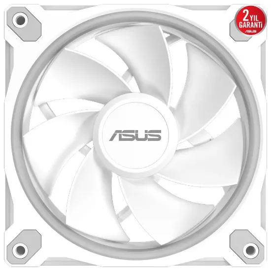 ASUS PRIME MR120 SOĞUTUCU KASA RADYATÖR FANI ARGB 120MM REVERSE BEYAZ resmi