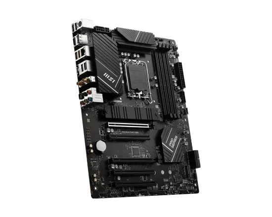 MSI PRO B760-P WIFI DDR4 5333MHZ(OC) DDR4 HDMI DP M.2 1700p  resmi