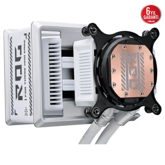 ASUS ROG RYUO IV SLC 360 ARGB WHITE 360MM SOGUTUCU resmi