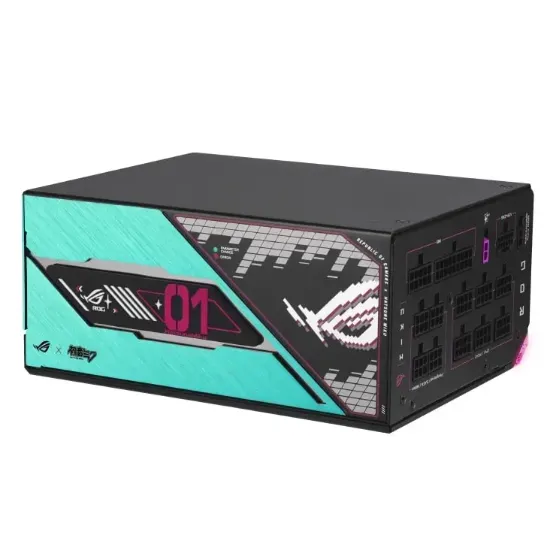 ASUS ROG-THOR-1200P3-MIKU PLATINUM III 1200W PSU resmi