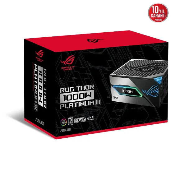 ASUS ROG-THOR-1000P3 PLATINUM III 1000W PSU resmi