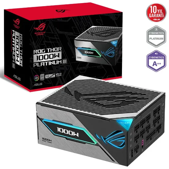 ASUS ROG-THOR-1000P3 PLATINUM III 1000W PSU resmi