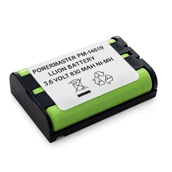 Powermaster 3.6 Volt 850 mA Ni-Mh Panasonic Şarjlı Telsiz Telefon Pil PM-14619 resmi