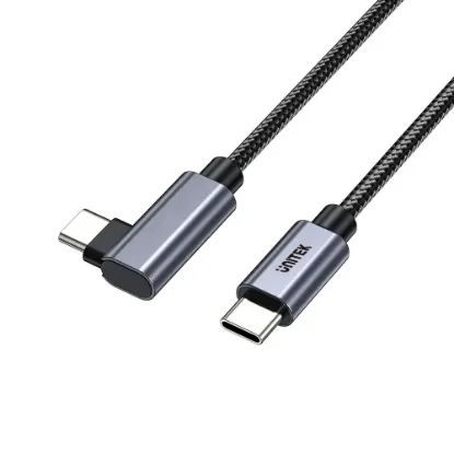 UNITEK 90D USB-C SARJ KABLO 5M 100W (C14123BK-5M) resmi