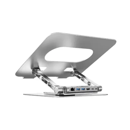 UNITEK 360D METAL 15.6” NOTEBOOK STAND 5in1 D1109B resmi