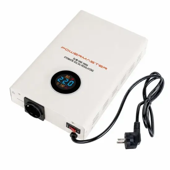 Powermaster SLIM-1000 Otomatik 1000 Watt Voltaj Kombi Regülatörü resmi