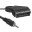 AV Kablo Scart Kablo 3.5 Mm Stereo 1.2 Metre Kısa Jack resmi
