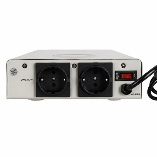 Powermaster SLIM-1500 Otomatik 1500 Watt Voltaj Kombi Regülatörü resmi