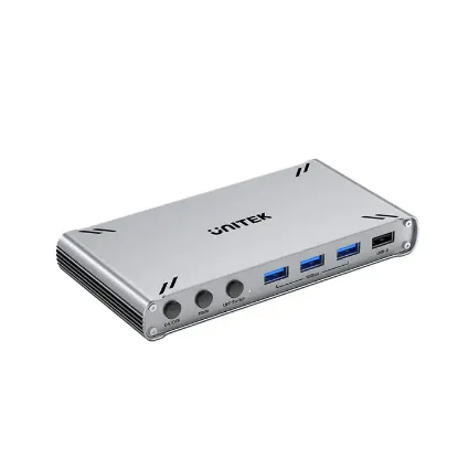 UNITEK USB-C 10GBPS HDMI KVM SWITCH (D1118AGY01-EU) resmi