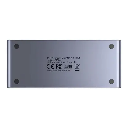 UNITEK 4K HDMI/USB-C SWITCH 4IN1OUT(V1313AGY01-EU) resmi