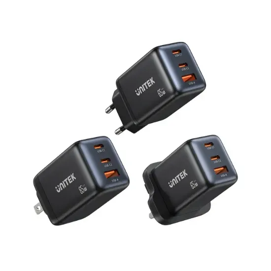 UNITEK 65W MAX GAN SARJ ISTASYONU (P1130ABK01-EU) resmi