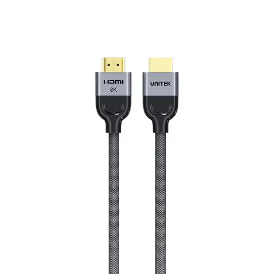 UNITEK HDMI 2.1 KABLO 1 METRE 8K (C11093RGY01-1M) resmi