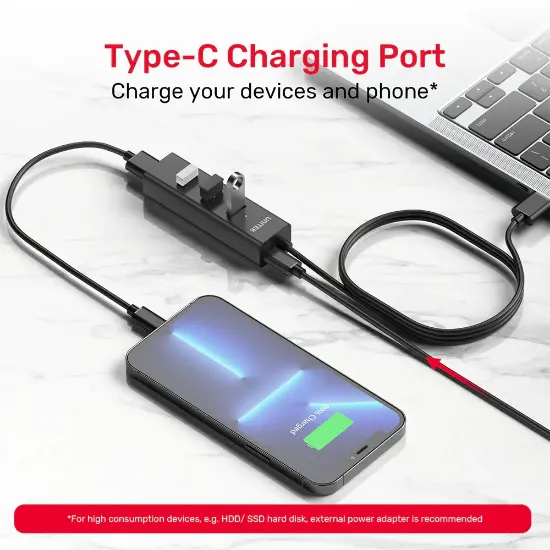 UNITEK 4-IN-1 USB-A 5GBPS HUB (Y-3089V01) resmi