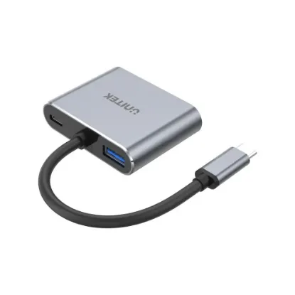 UNITEK  MST MONİTÖR4-IN-1 USB-C HUB (D1049A) resmi
