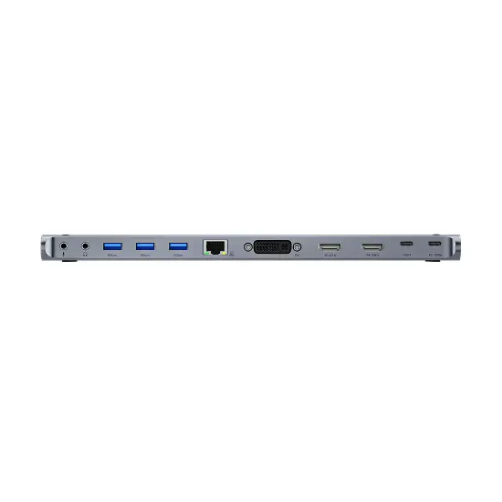 UNITEK UHUB11+ USB-C DISPLAYLINK 4K BAGLANTI ISTASYONU (D1147AGY01) resmi