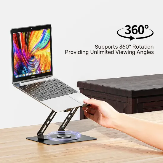 UNITEK 360 8-17.3” FANLI NOTEBOOK STANDI (OT1098AGY01) resmi