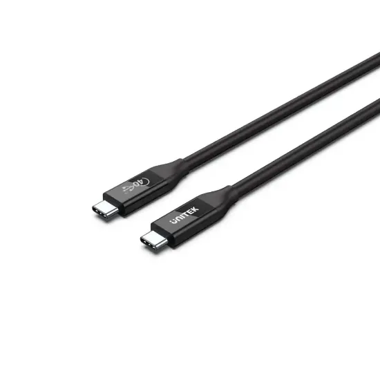 UNITEK USB4 THUNDERBOLT KABLO 0.8MT(C14100BK-0.8M) resmi