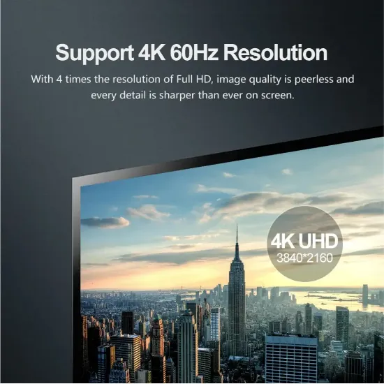 UNITEK DISPLAY PORT 1.2 KABLO 1.5MT 4K (Y-C607BK) resmi