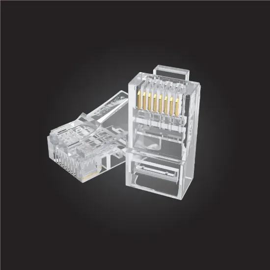 UNITEK CAT6 RJ45 MODULER 100'LÜ KONNEKTÖR (Y-OT19TP) resmi