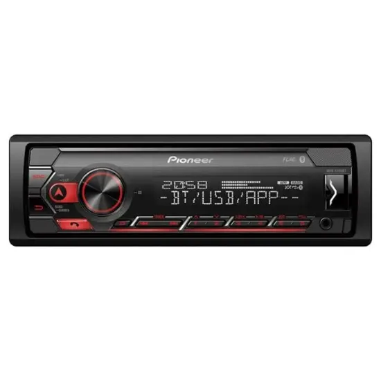 Pioneer MVH-S320BT USB-FM-AUX-MP3 Bluetooth'lu Mekaniksiz Oto Teyp 4x50 Watt resmi