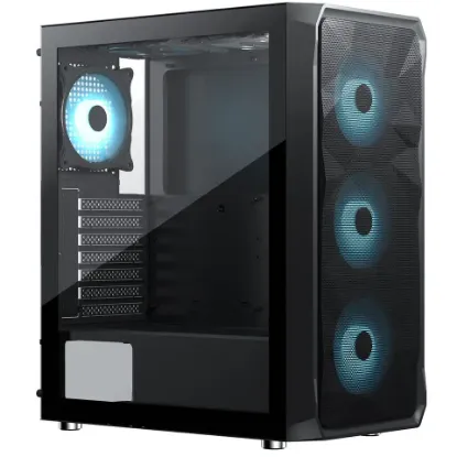 FRISBY FC-9485G 600W 80+ BRONZE 4xRGB SIYAH KASA resmi
