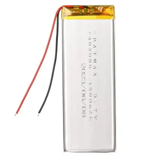 Powermaster 403080 3.7 Volt 1300 Mah Lityum Polimer Pil resmi