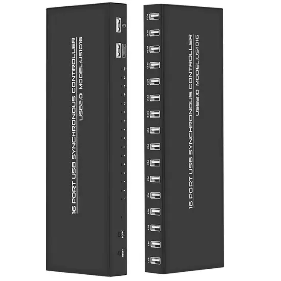 Powermaster US1016 Profesyonel 16 Port USB Çoklu Kontrol ve Senkronizasyon Cihazı resmi