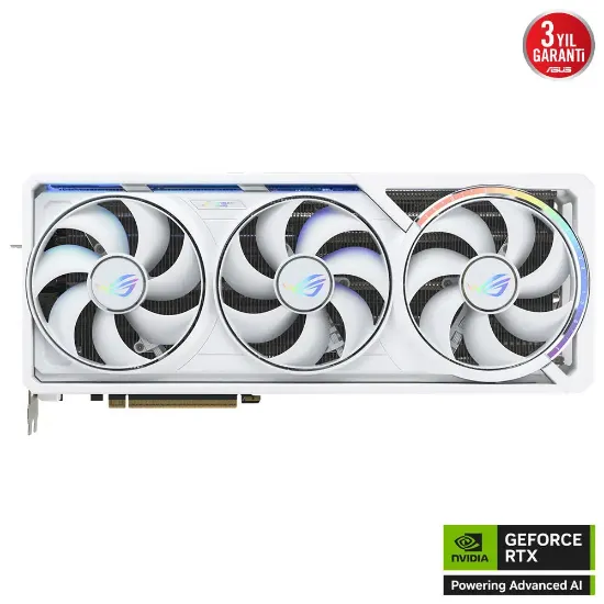 ASUS ROG-ASTRAL-RTX5090-O32G-WHITE  512BİT VGA resmi