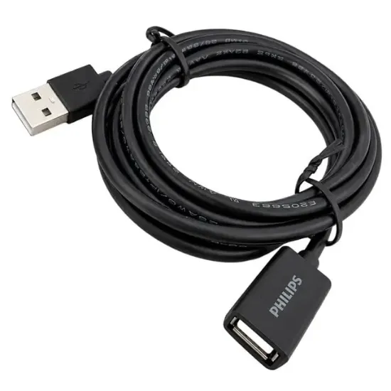 Philips SWR1526F/93 2 Metre USB 2.0 Uzatma Kablosu Veri Şarj Destekli resmi