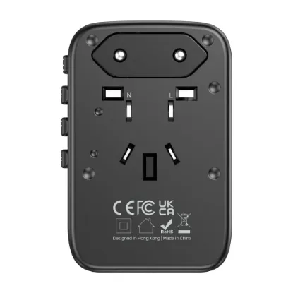 UNITEK 65W UNIVERSAL TRAVEL ADAPTÖR (P1122ABK01) resmi