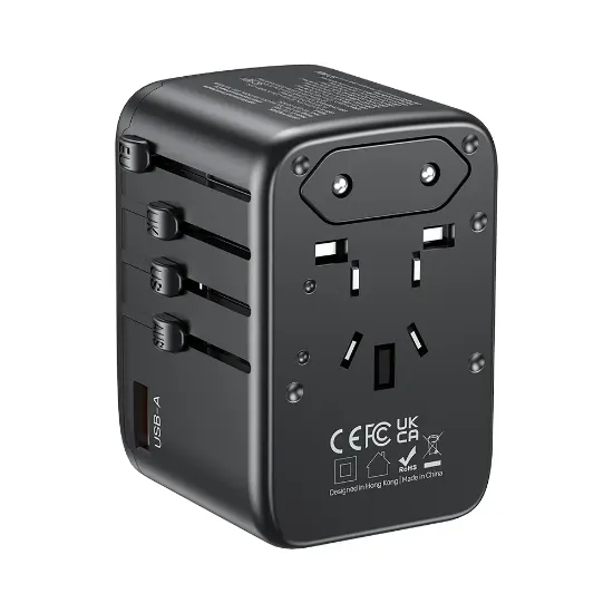 UNITEK 65W UNIVERSAL TRAVEL ADAPTÖR (P1122ABK01) resmi