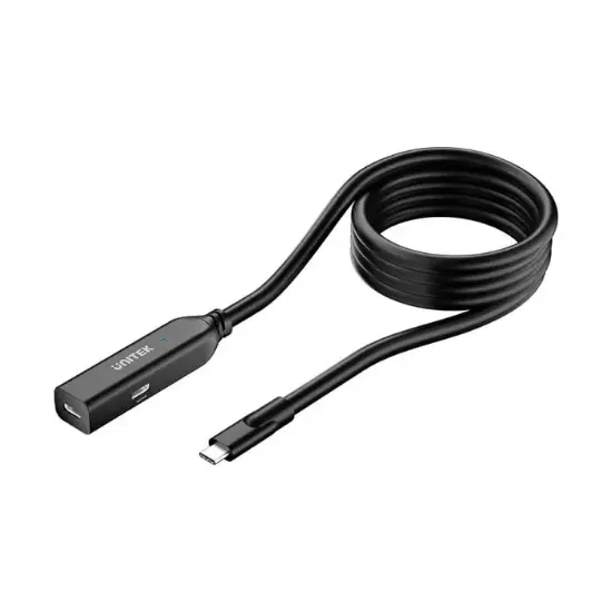 UNITEK TYPE-C UZATMA KABLOSU 5 METRE 10Gbps (U1335ABK01) resmi