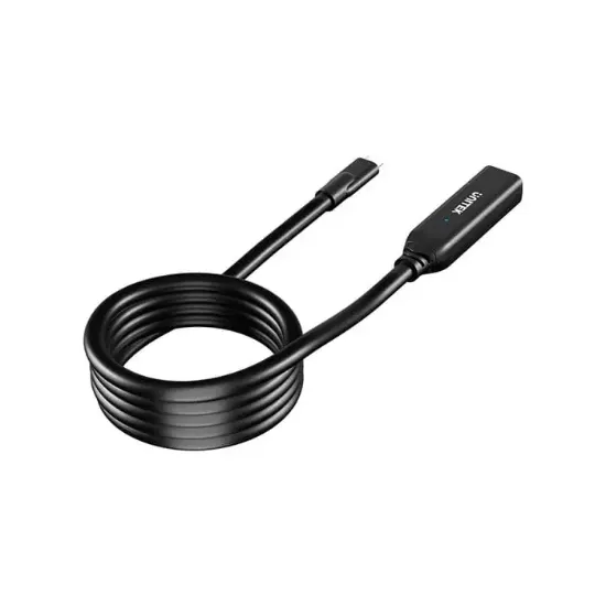 UNITEK TYPE-C UZATMA KABLOSU 5 METRE 10Gbps (U1335ABK01) resmi