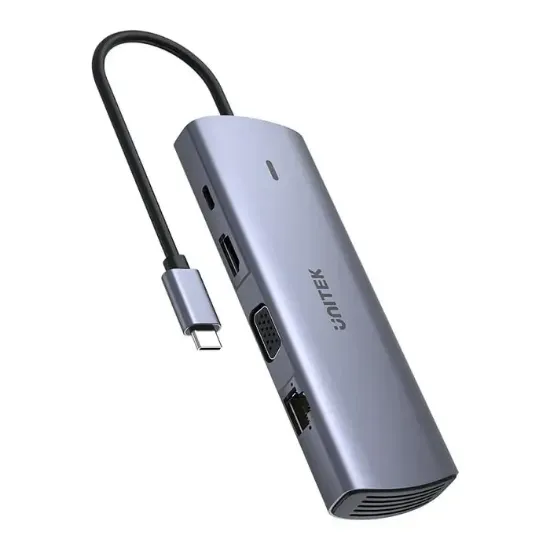 UNITEK USB-C 9in1 UNIVERSAL DOCK STATION (D1113A) resmi