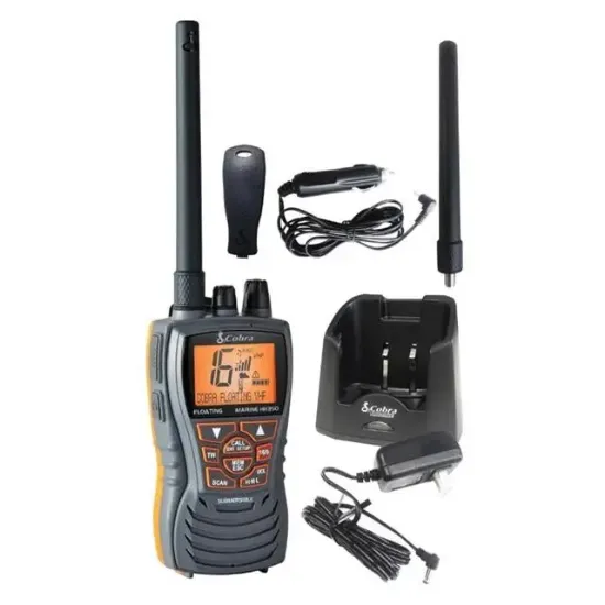 Aselsan Cobra Marine MR HH350 FLT EU 6 Watt VHF Yüzen Deniz El Telsizi (Tekli) resmi