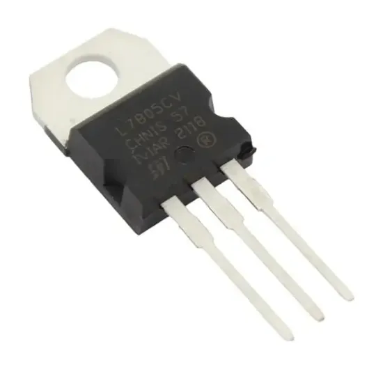 UA 7805 TO-220 Voltaj Regulatör IC resmi