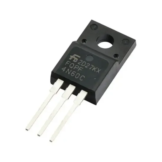 4N60F TO-220F Mosfet resmi