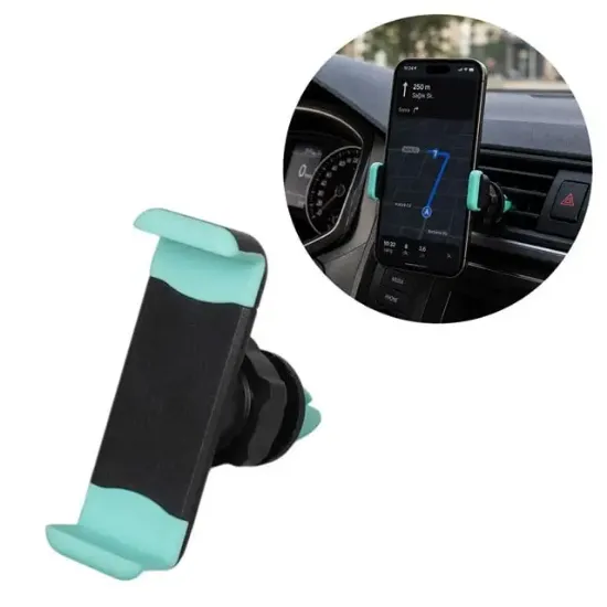 Powermaster PM-39119 Plastik 360 Derece Dönebilen Ayarlanabilir Kıskaçlı Araç İçi Telefon Tutucu resmi